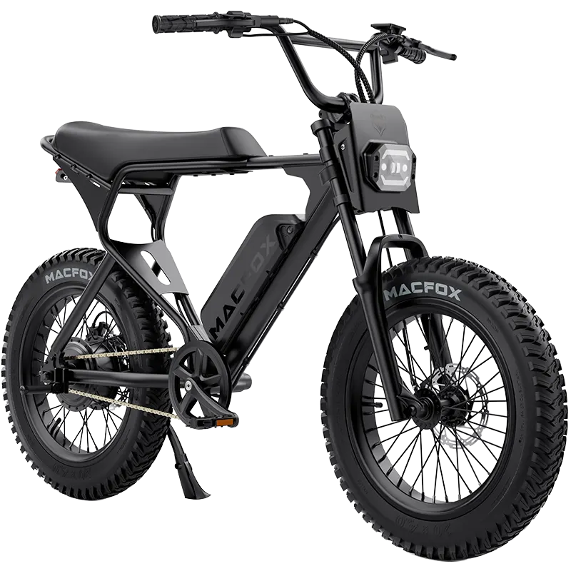 MACFOX X1S Commuter E-Bike - Black